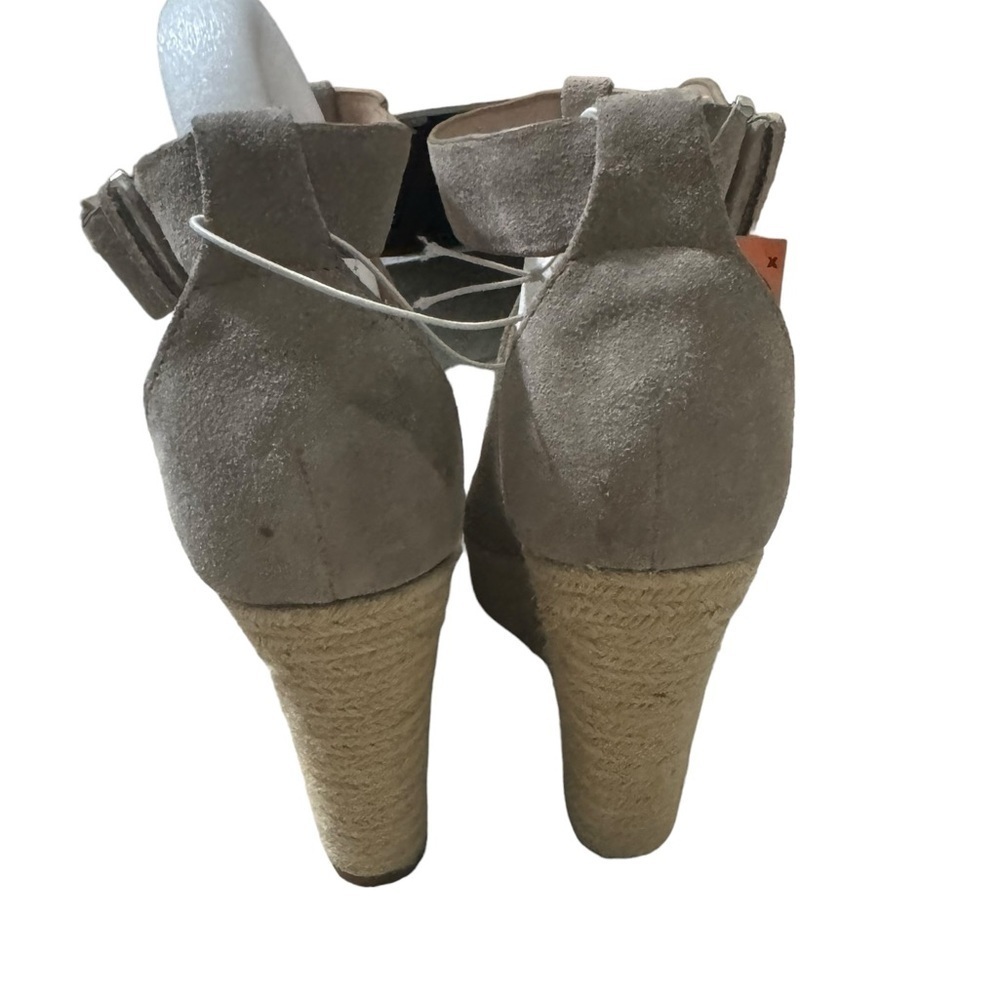 Alison High Strap Wedge by Marc Fisher in Taupe - Picture 6 of 12